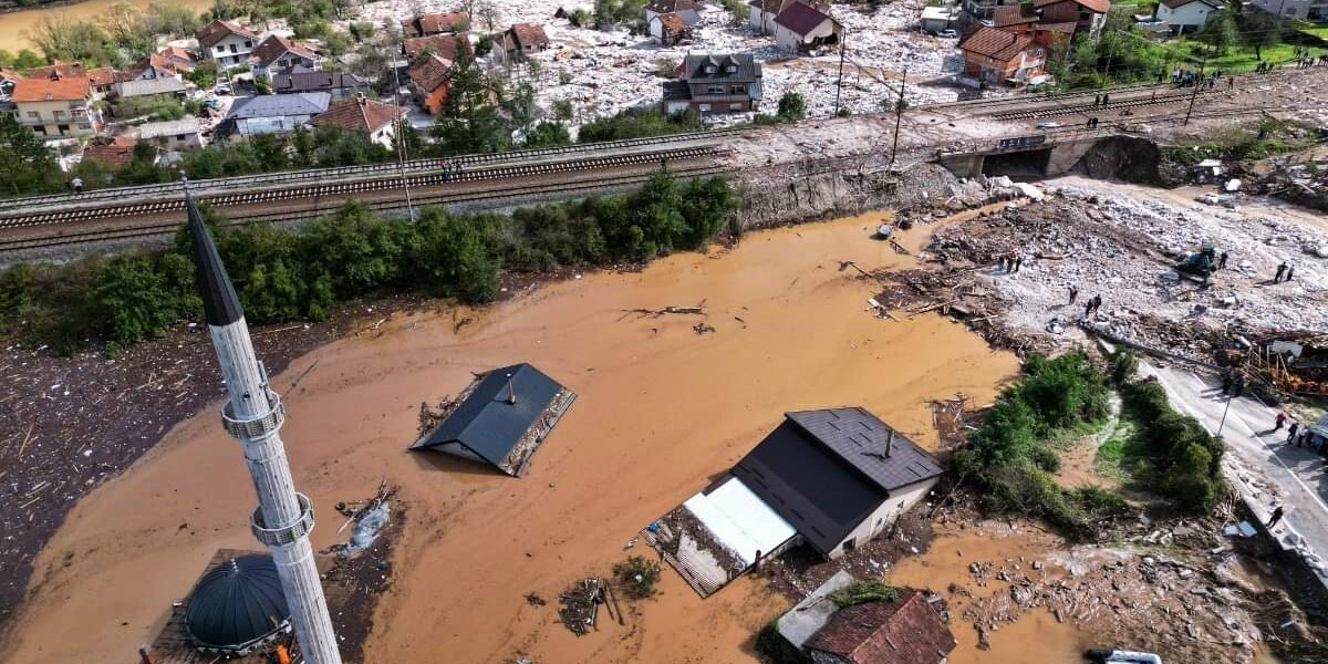 Erdrutsche und Überschwemmungen in Bosnien und Herzegowina